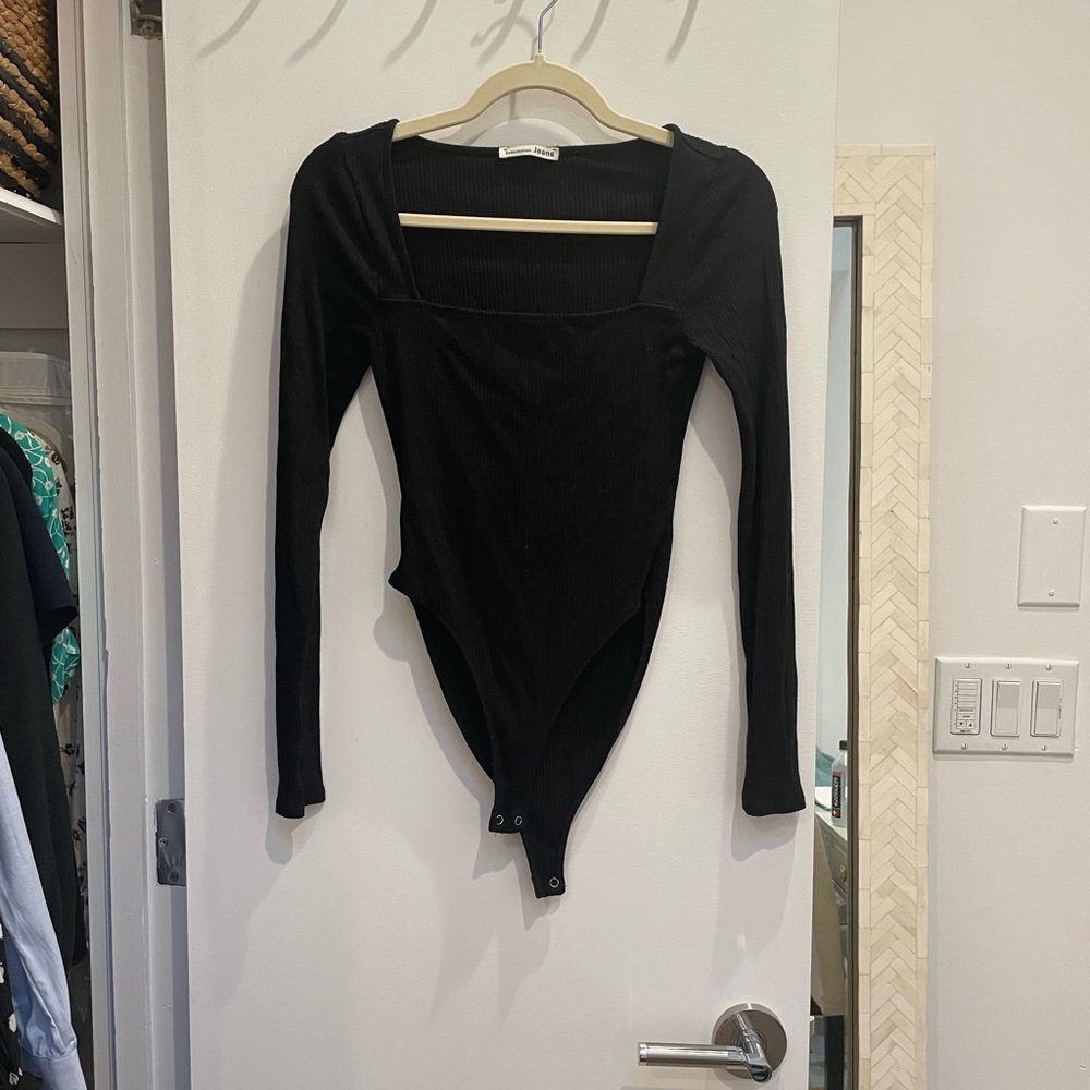 Reformation Black Bodysuitt